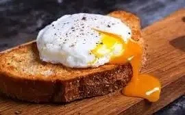 Poached eggs in air fryer
