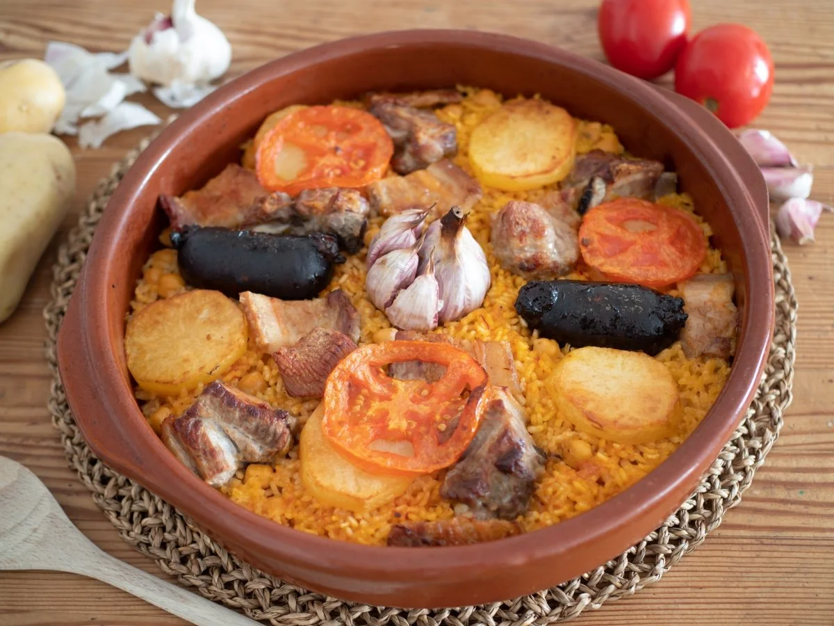 Arroz al horno para freidora sin aceite Recetas Freidoras Sin Aceite