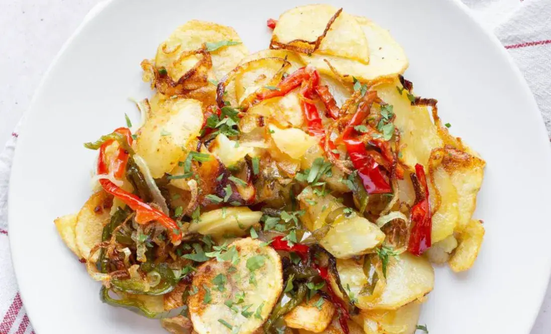 Poor man's potatoes in air fryer
